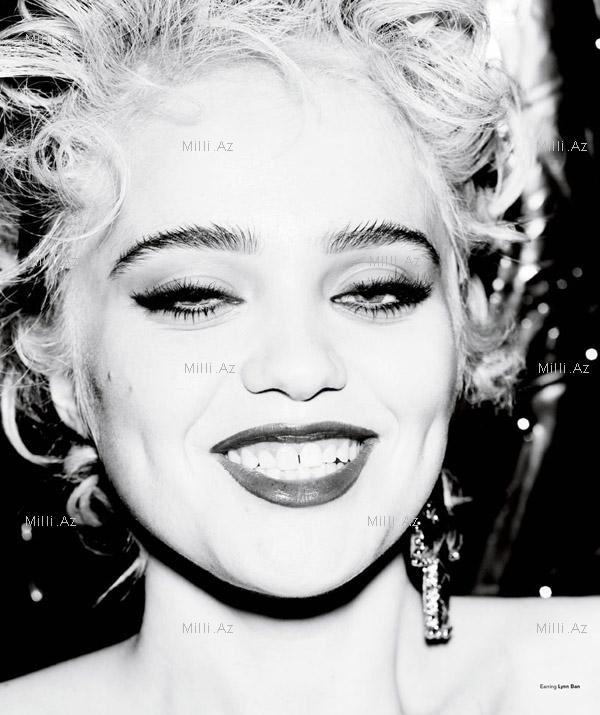 Supermodel Madonnaya oxşamaq istədi - FOТO
