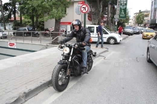 Kıvanc Talıtuğun motosiklini əlindən kim aldı? - FOTO