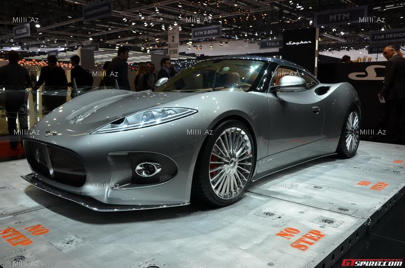 Yeni, konseptual Spyker - FOTOSESSİYA