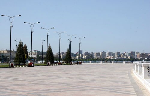 Yeni Bakı bulvarı - FOTOSESSİYA