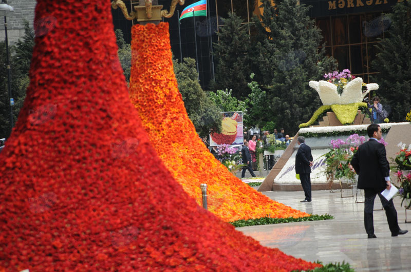 Bakıda Gül bayramı qeyd olunur – FOTOSESSİYA