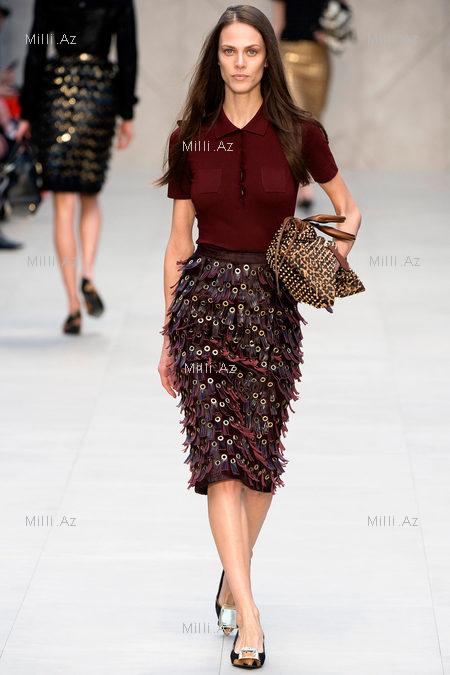 Yırtıcılıq və romantika: Burberry-nin yeni kolleksiyası - FOTO