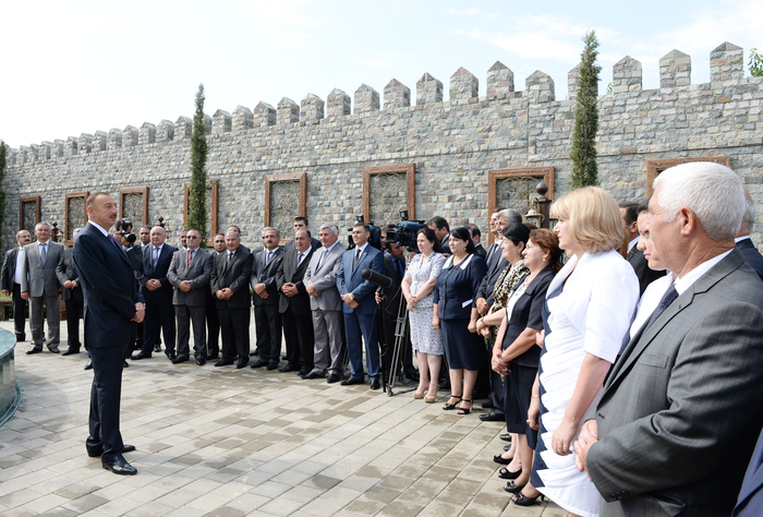 Prezident İlham Əliyev: "Biz bütün dövrlərdə, müstəqilliyin son 20 ili ərzində inamla irəliyə gedirik, öz gücümüzü artırırıq, iqtisadiyyatımızı gücləndiririk" - YENİLƏNİB - FOTO