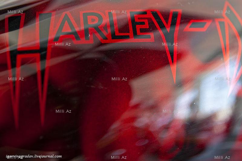 "Harley-Davidson" arzusu - FOTO