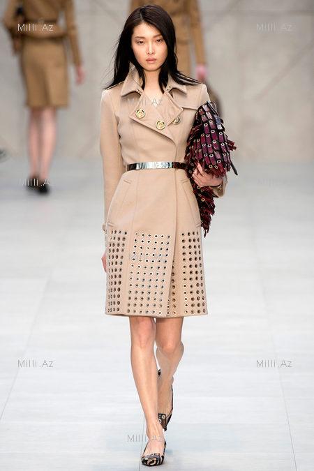 Yırtıcılıq və romantika: Burberry-nin yeni kolleksiyası - FOTO