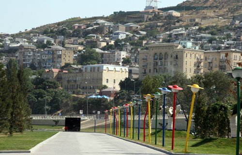 Yeni Bakı bulvarı - FOTOSESSİYA