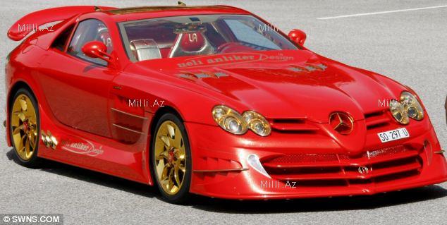 Ən bahalı maşın: qızıl "Mercedes" satışa çıxarılıb - VİDEO - FOTO