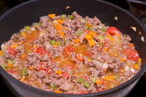Günün təamı - beşamel souslu makaron - FOTO