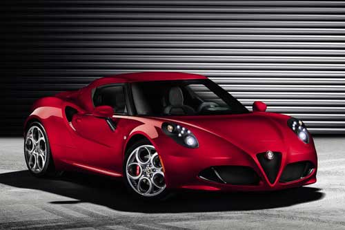 Alfa Romeo 4C göstərildi - FOTO