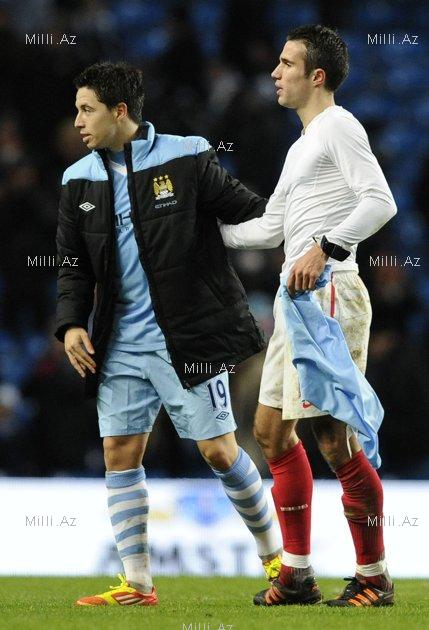 İngiltərə Premyer Liqası: David Silva "Arsenal"ı yıxdı - TURNİR CƏDVƏLİ - FOTOSESSİYA