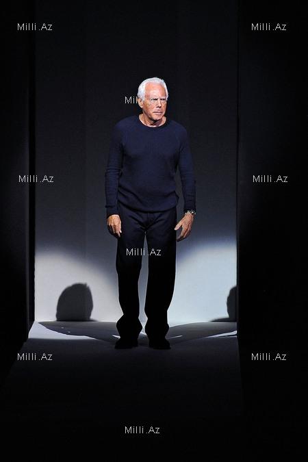 Giorgio Armani-nin yeni kolleksiyası - FOTO