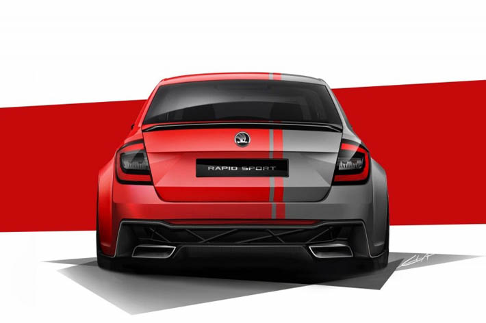 Skoda yeni Rapid hazırlayır - FOTO