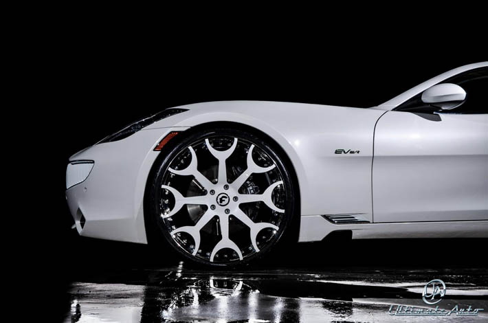 Fisker Karma bəzəndi - FOTO