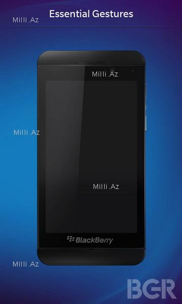 Tanış olun: yeni BlackBerry 10 əməliyyat sistemi - FOTOSESSİYA