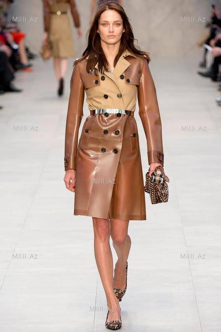 Yırtıcılıq və romantika: Burberry-nin yeni kolleksiyası - FOTO
