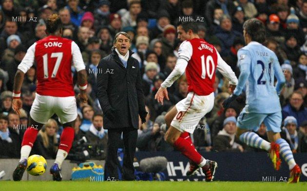 İngiltərə Premyer Liqası: David Silva "Arsenal"ı yıxdı - TURNİR CƏDVƏLİ - FOTOSESSİYA