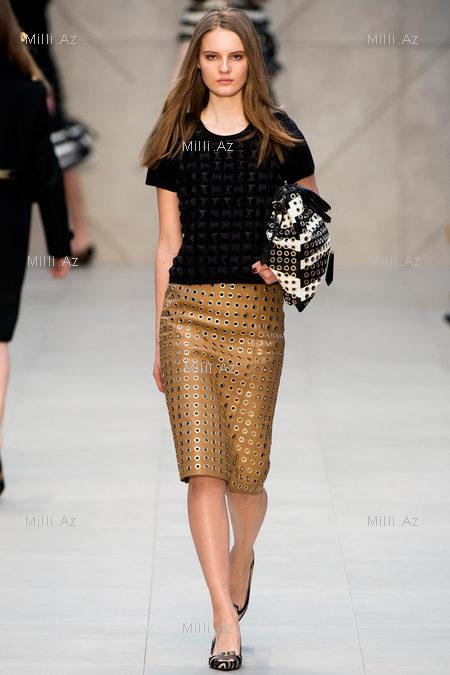 Yırtıcılıq və romantika: Burberry-nin yeni kolleksiyası - FOTO