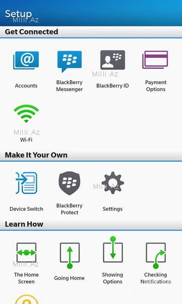 Tanış olun: yeni BlackBerry 10 əməliyyat sistemi - FOTOSESSİYA
