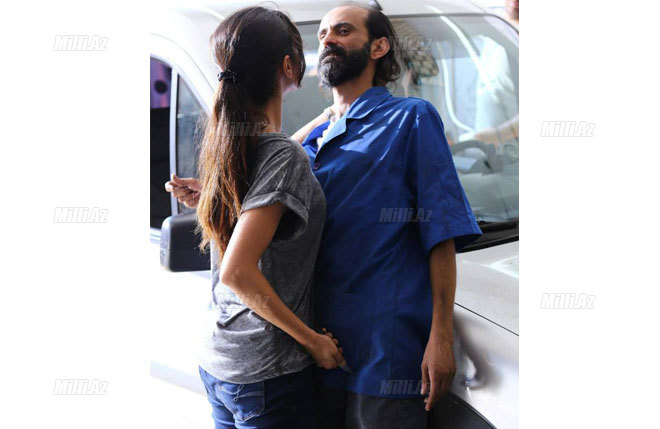 "Görüş günü kadınları"ndan ilk dəfə - FOTO