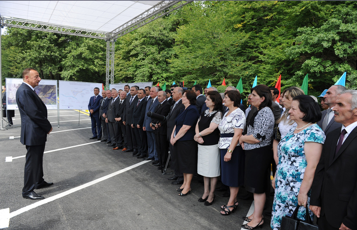 Prezident İlham Əliyev: "Biz bütün dövrlərdə, müstəqilliyin son 20 ili ərzində inamla irəliyə gedirik, öz gücümüzü artırırıq, iqtisadiyyatımızı gücləndiririk" - YENİLƏNİB - FOTO