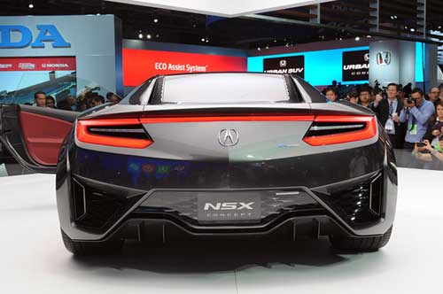 Acura NSX Concept II: nəfəs alan qüvvə - FOTO