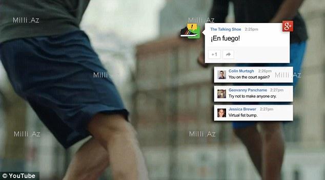 Google danışan krossovkalar hazırladı - VİDEO - FOTO