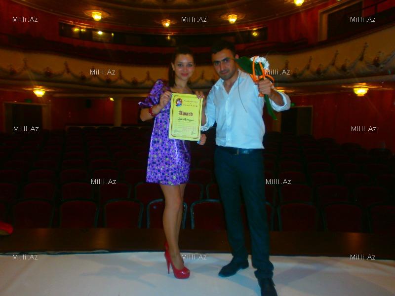 Azərbaycanlı müğənni beynəlxalq festivalda - FOTO