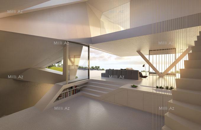Rodos adasında bəyaz villa - FOTO