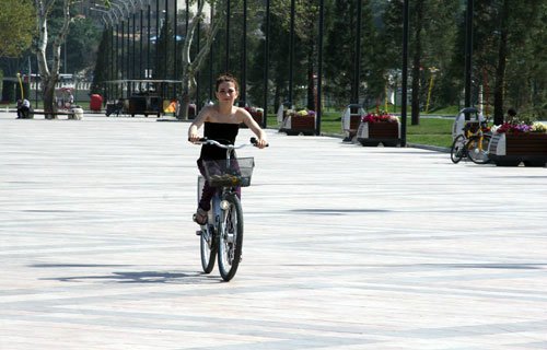 Yeni Bakı bulvarı - FOTOSESSİYA