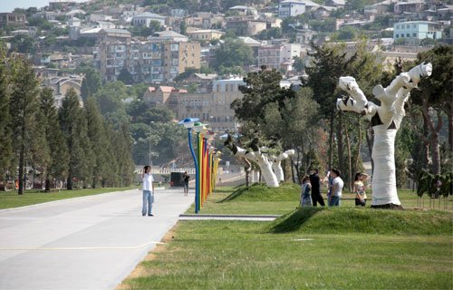 Yeni Bakı bulvarı - FOTOSESSİYA