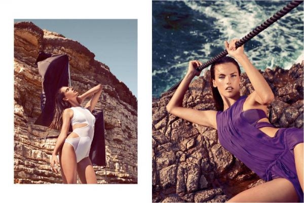 Alessandra Ambrosio yeni çimərlik kolleksiyasında – VİDEO–FOTOSESSİYA