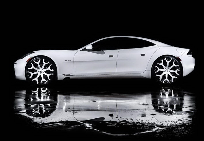 Fisker Karma bəzəndi - FOTO
