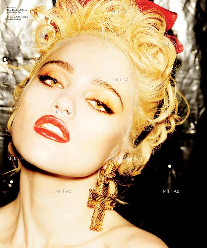 Supermodel Madonnaya oxşamaq istədi - FOТO
