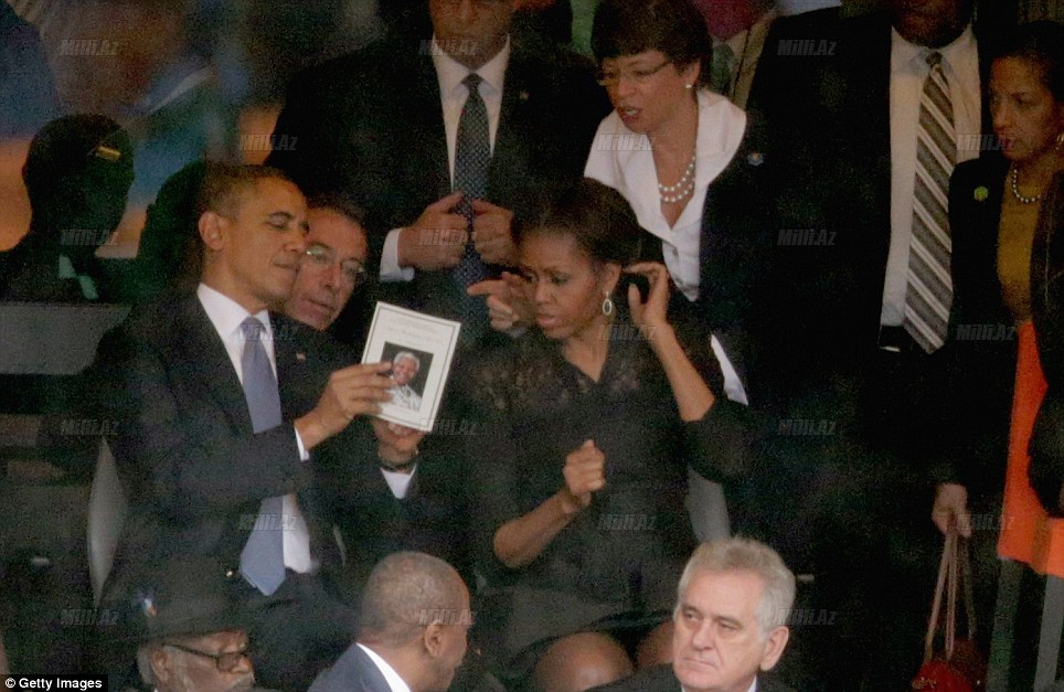 Dünya Nelson Mandela ilə vidalaşır - YENİLƏNİB - FOTO