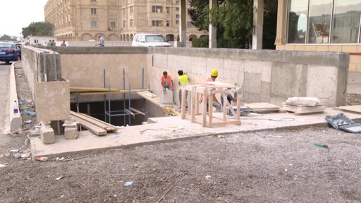 "Gənclik" metrosunun yanında tunel tipli kompleksin istifadəyə veriləcəyi vaxt bəlli oldu - FOTO