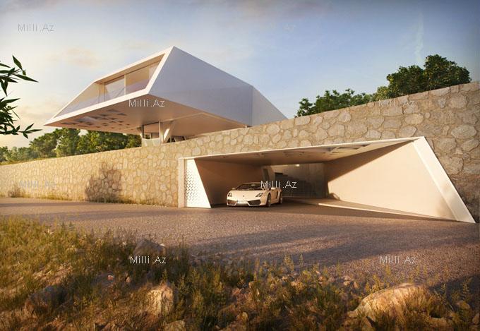 Rodos adasında bəyaz villa - FOTO