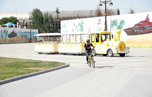 Yeni Bakı bulvarı - FOTOSESSİYA