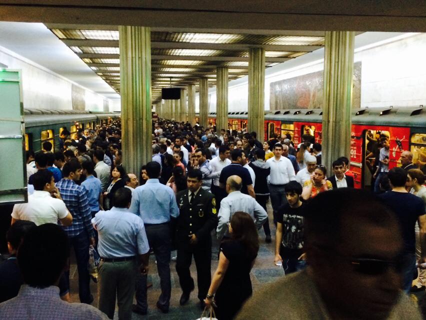 Bakı metrosunda baş verən yanğının səbəbi açıqlandı - YENİLƏNİB - FOTO - VİDEO