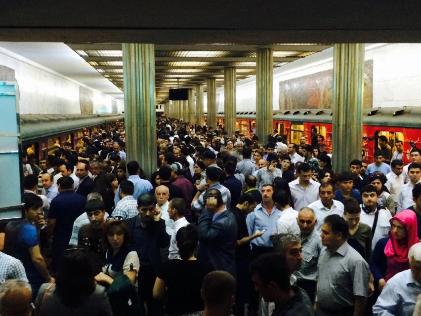 Bakı metrosunda baş verən yanğının səbəbi açıqlandı - YENİLƏNİB - FOTO - VİDEO