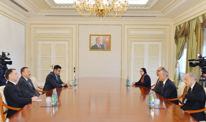 Prezident İlham Əliyev bir sıra görüşlər keçirib - YENİLƏNİB - FOTO