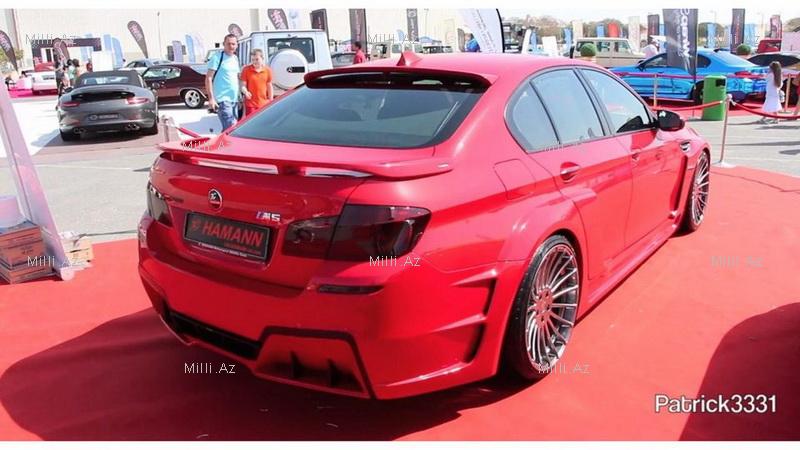 Al-qırmızı, unikal BMW - VİDEO - FOTO