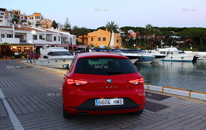 "SEAT New Leon"-un ispansayağı testi - FOTOSESSİYA