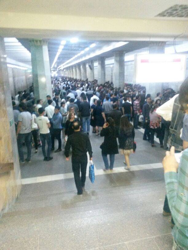 Bakı metrosunda baş verən yanğının səbəbi açıqlandı - YENİLƏNİB - FOTO - VİDEO