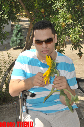 Samuray papağı, meyvəli bağ və ya müğənni Murad Sadıxın rəngarəng yay istirahəti - FOTOSESSİYA