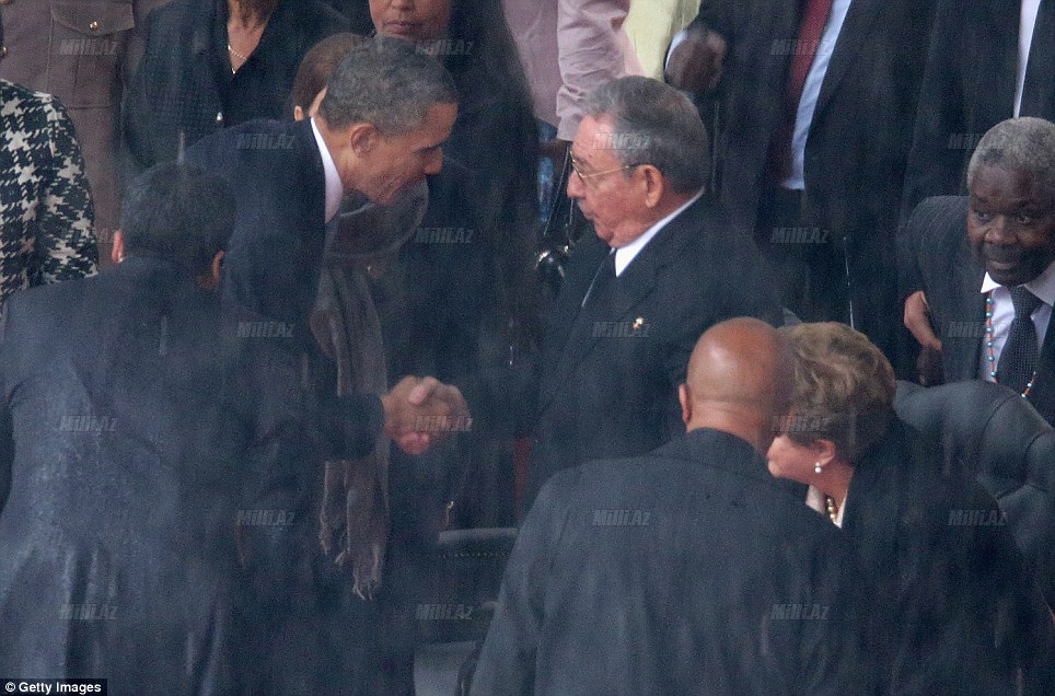 Dünya Nelson Mandela ilə vidalaşır - YENİLƏNİB - FOTO