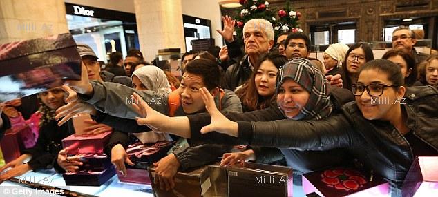 Nəhəng növbələr və basabas: "Gəl, ay müştəri" - FOTO