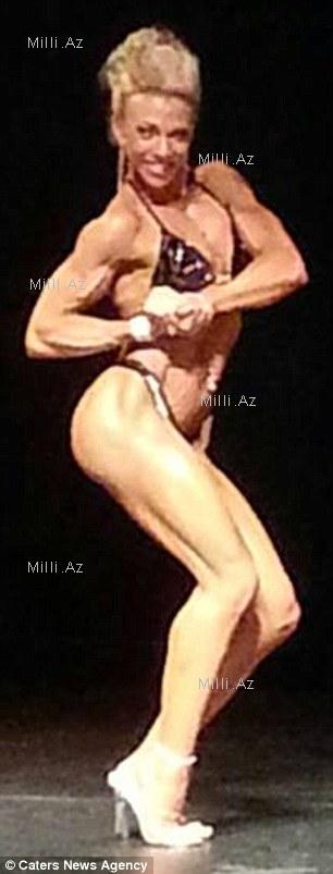 Dünyanın ən güclü anası: "Əzələlərim dəmirdir" - FOTOSESSİYA