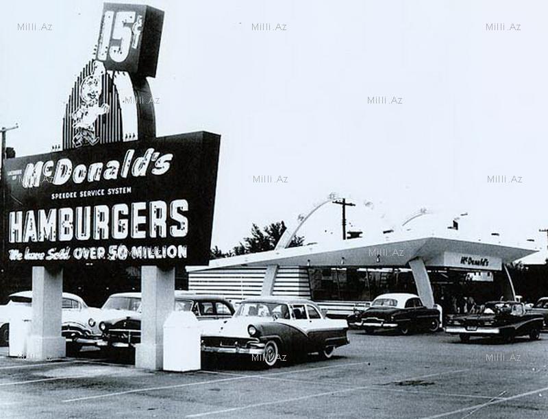 İlk McDonalds - FOTOSESSİYA