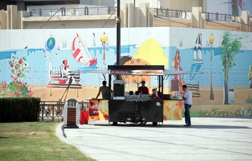 Yeni Bakı bulvarı - FOTOSESSİYA