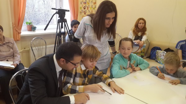Leyla Əliyevanın təşəbbüsü ilə Moskvada Ümumdünya diabetlə mübarizə günü ilə əlaqədar tədbir keçirilib - FOTO